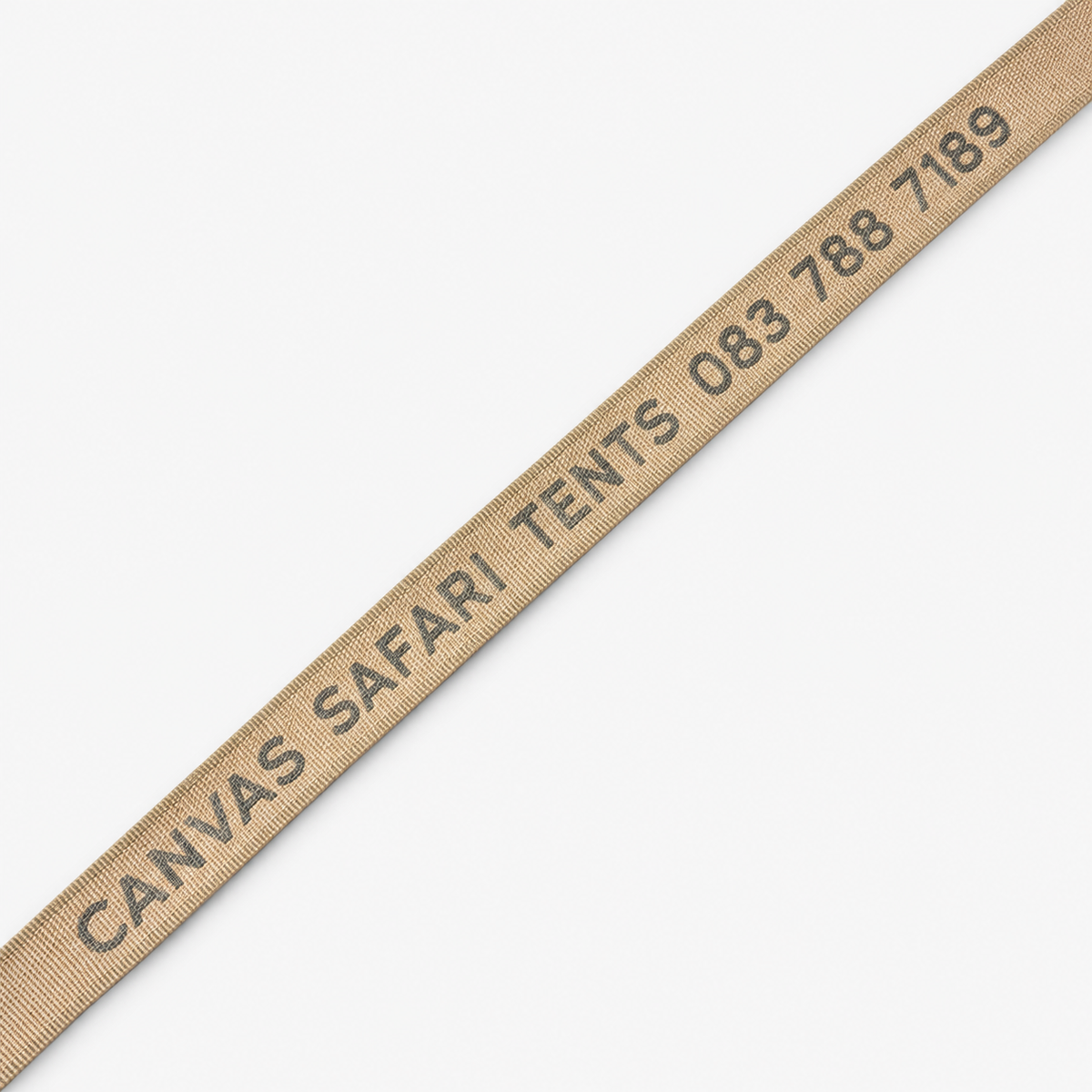 Nylon Webbing 25mm 'Safari Numbers' - TBD