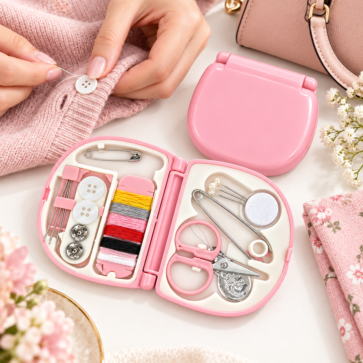 Sewing Kit Pink