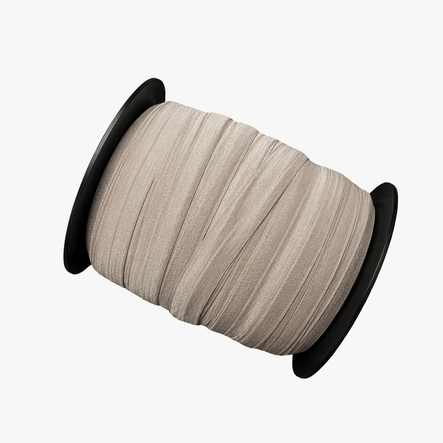 Elastic Fold Over | Lip Elastic 20mm | Beige Sheen - Ragland Fabrics