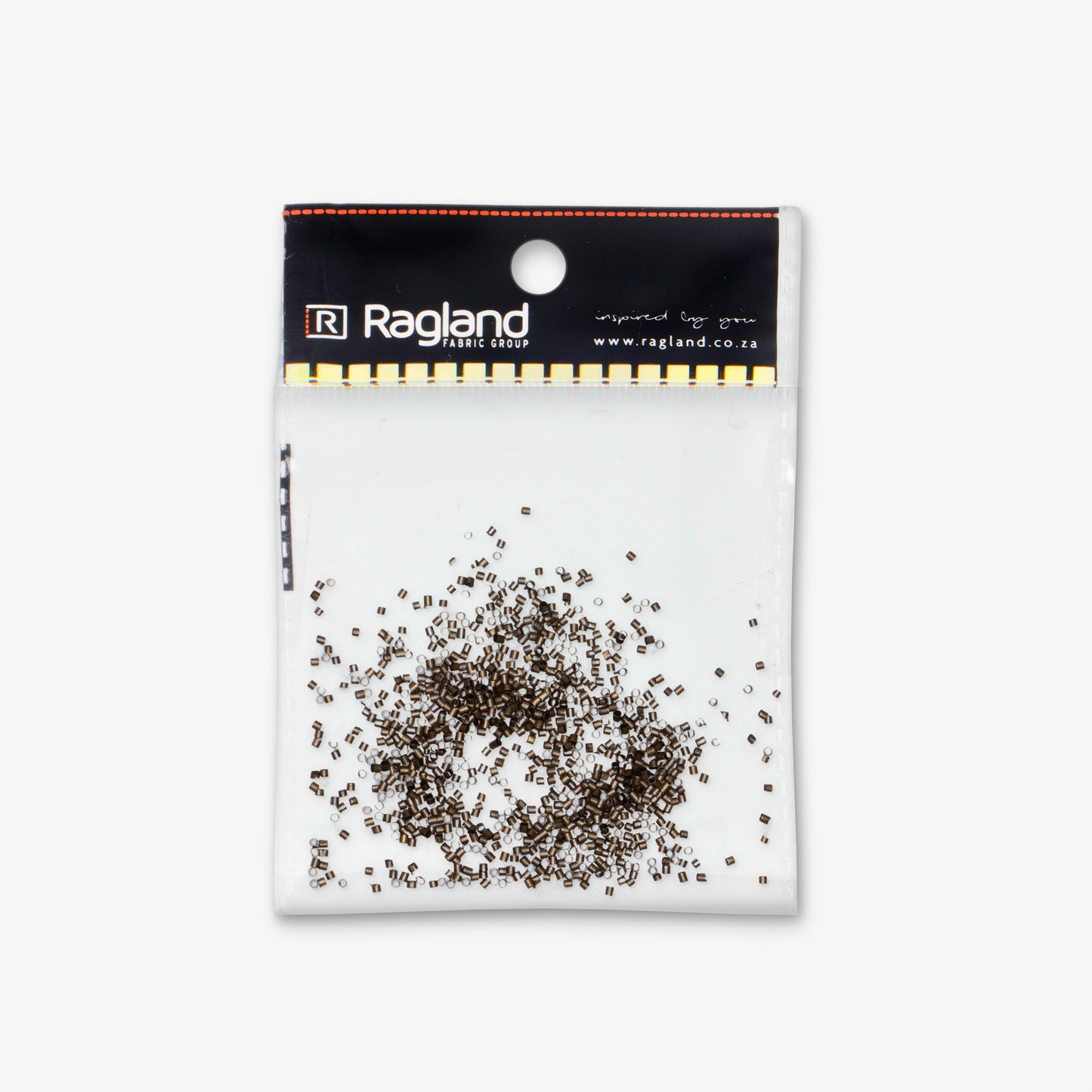 Beading Crimps Brass - Ragland Fabrics