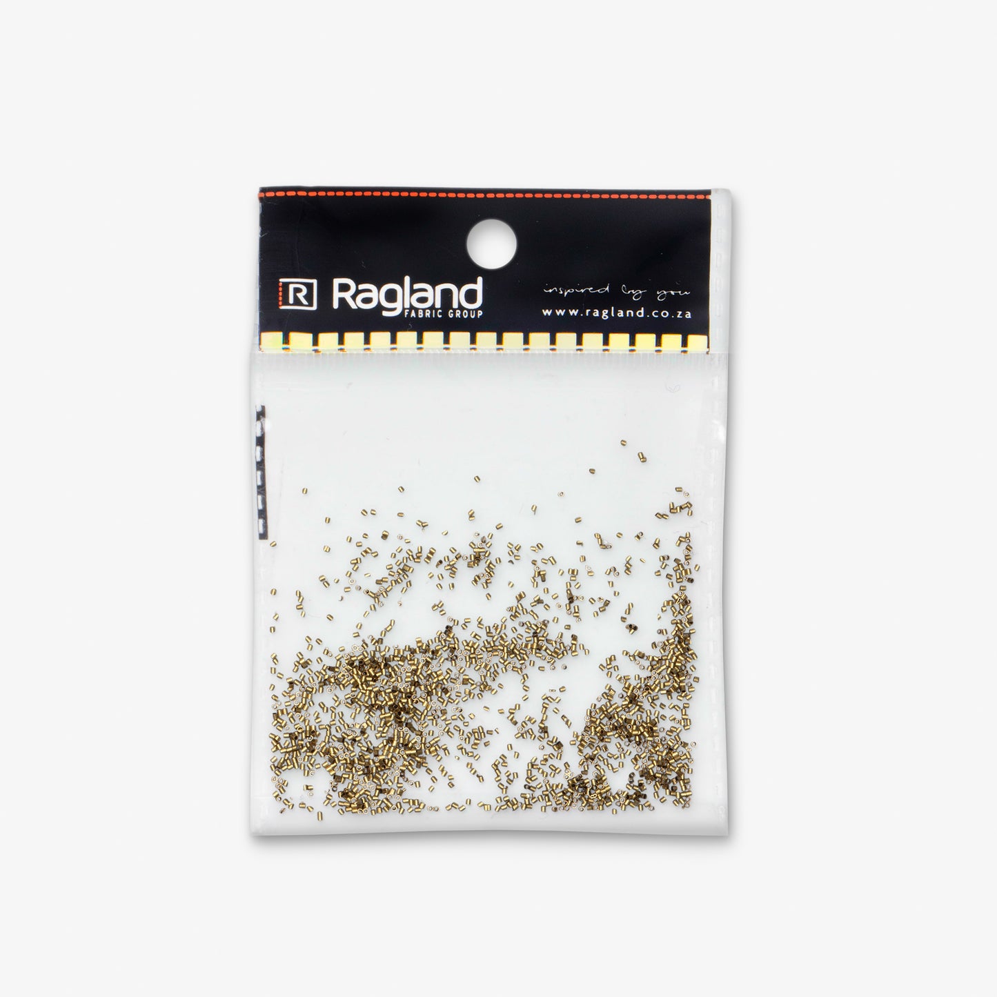 Beading Crimps Old Gold - Ragland Fabrics