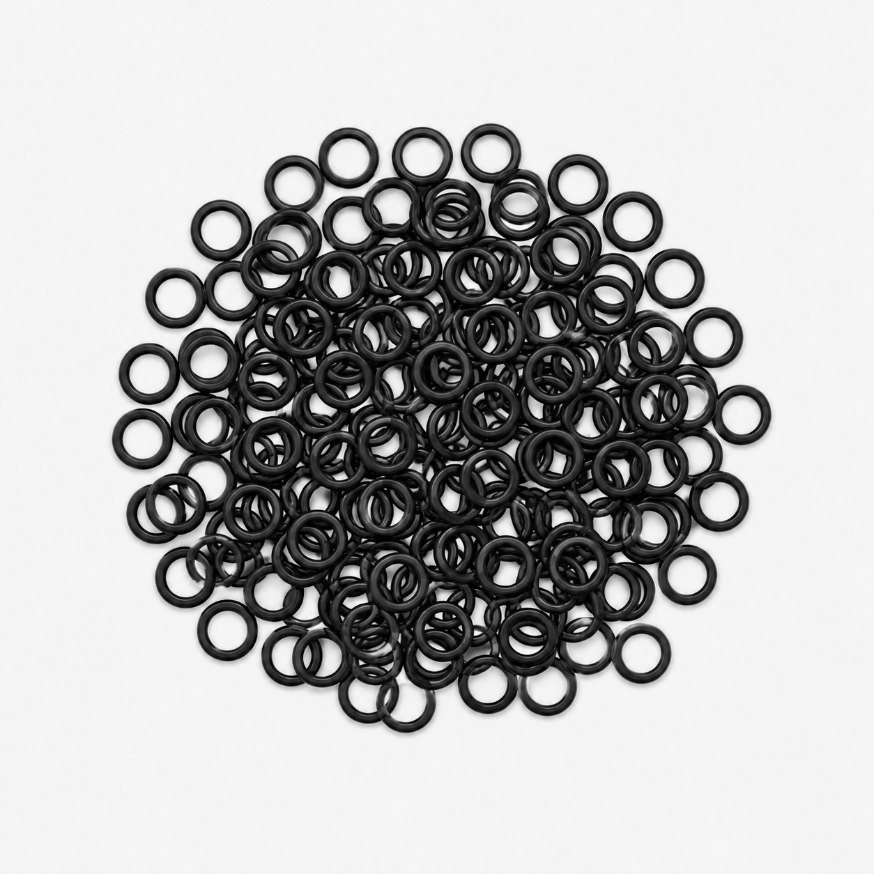 Bra Rings Plastic 12mm Black - TBD