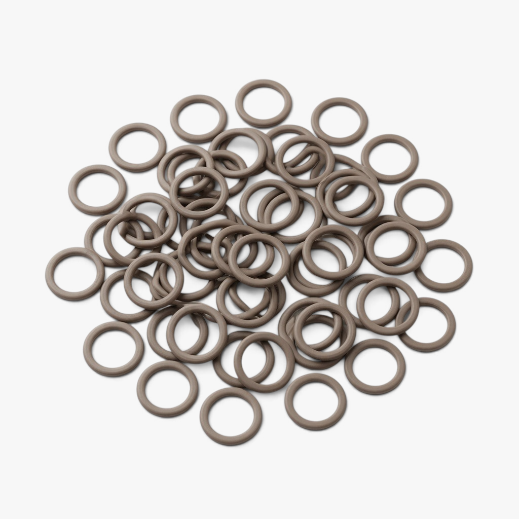 Bra Rings Metal 10mm Dark Beige - TBD