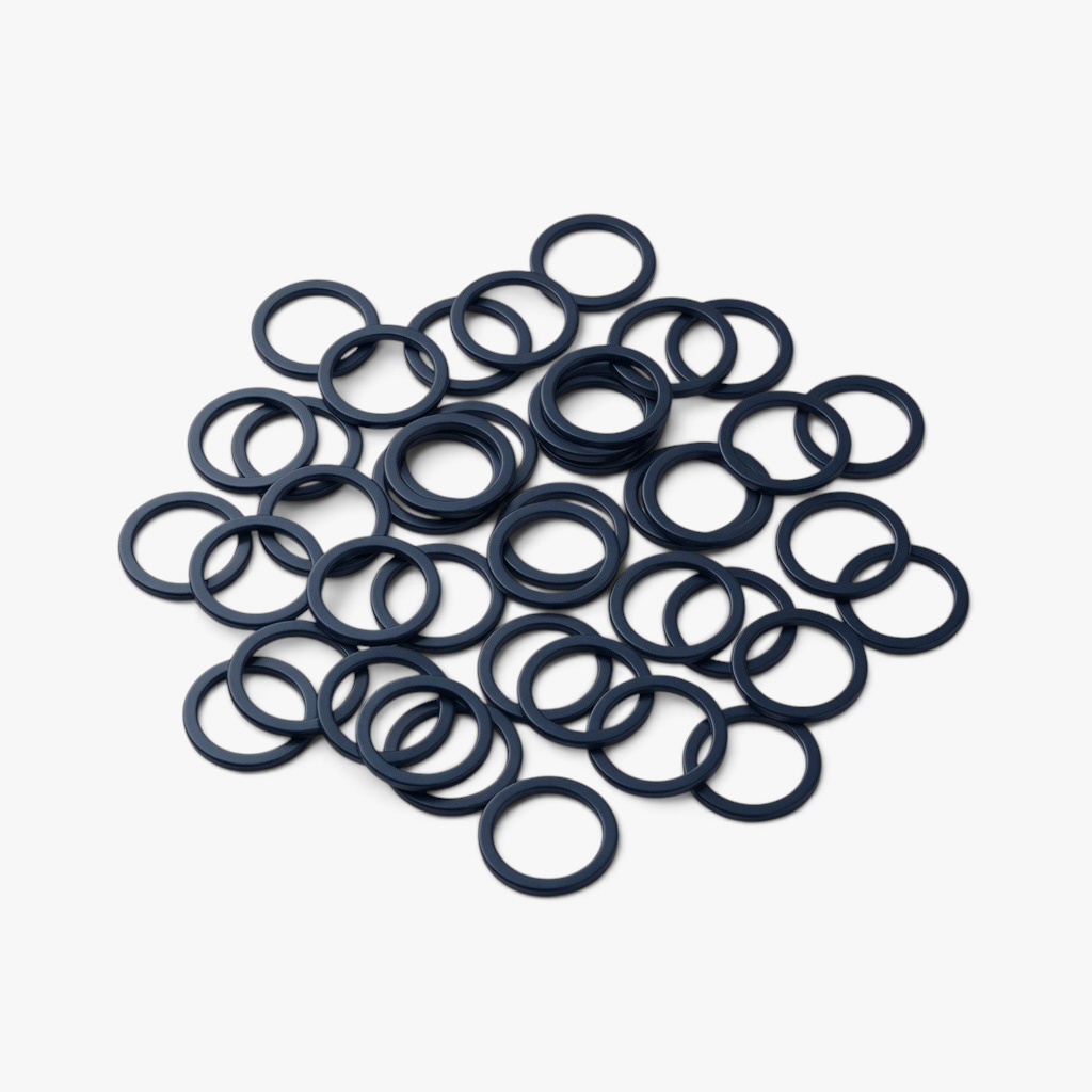 Bra Rings Metal 15mm Navy - TBD