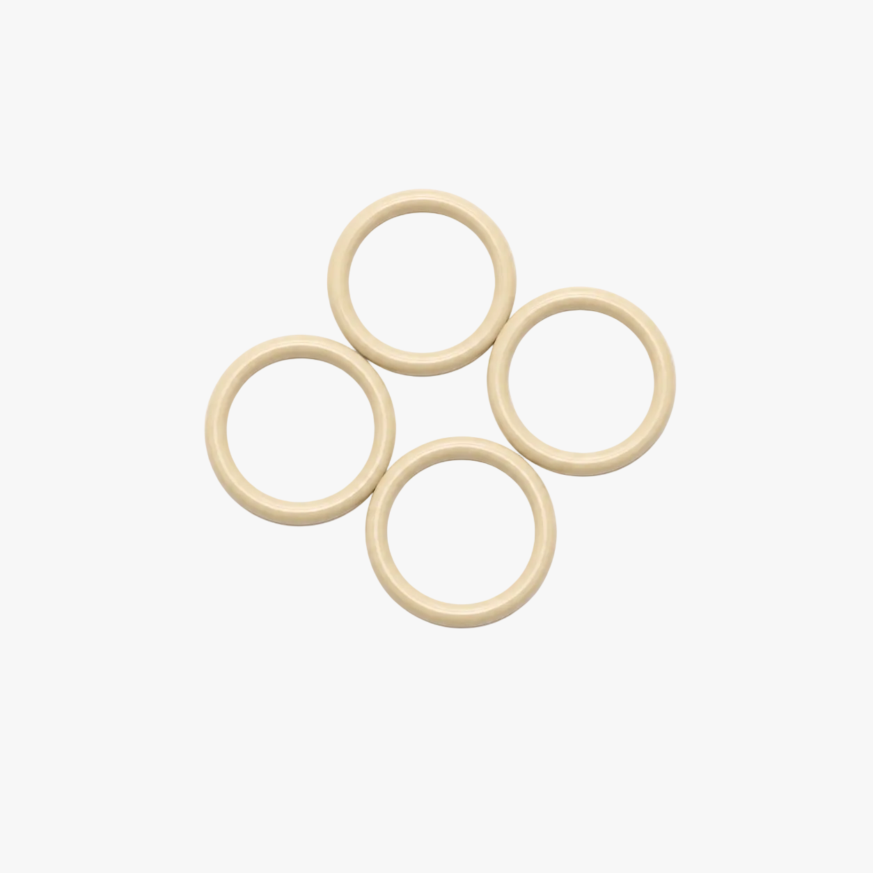 Bra Rings Plastic 13mm Natural - TBD