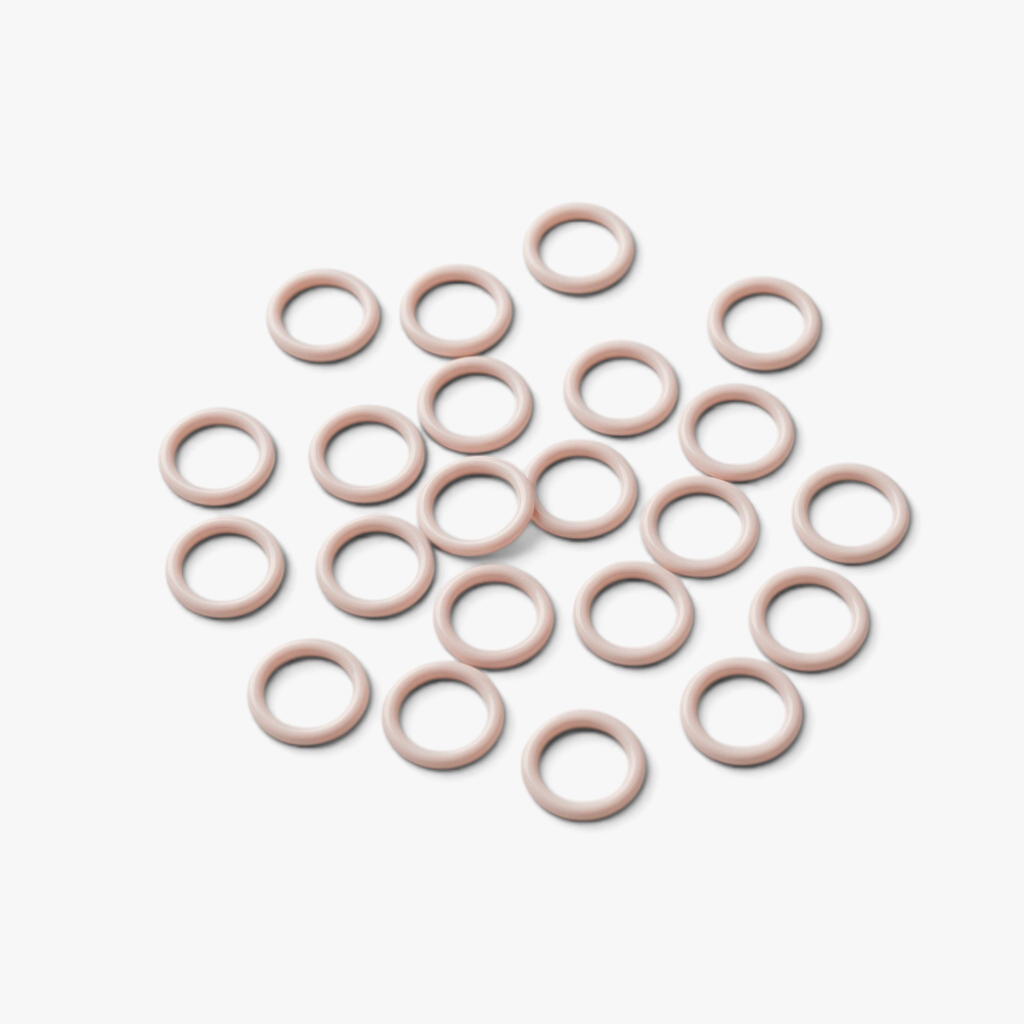 Bra Rings Plastic 10mm Blush - TBD