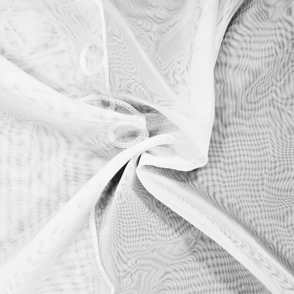 Cornely® Plain Voile | Loopy White 270cm - Ragland Fabrics