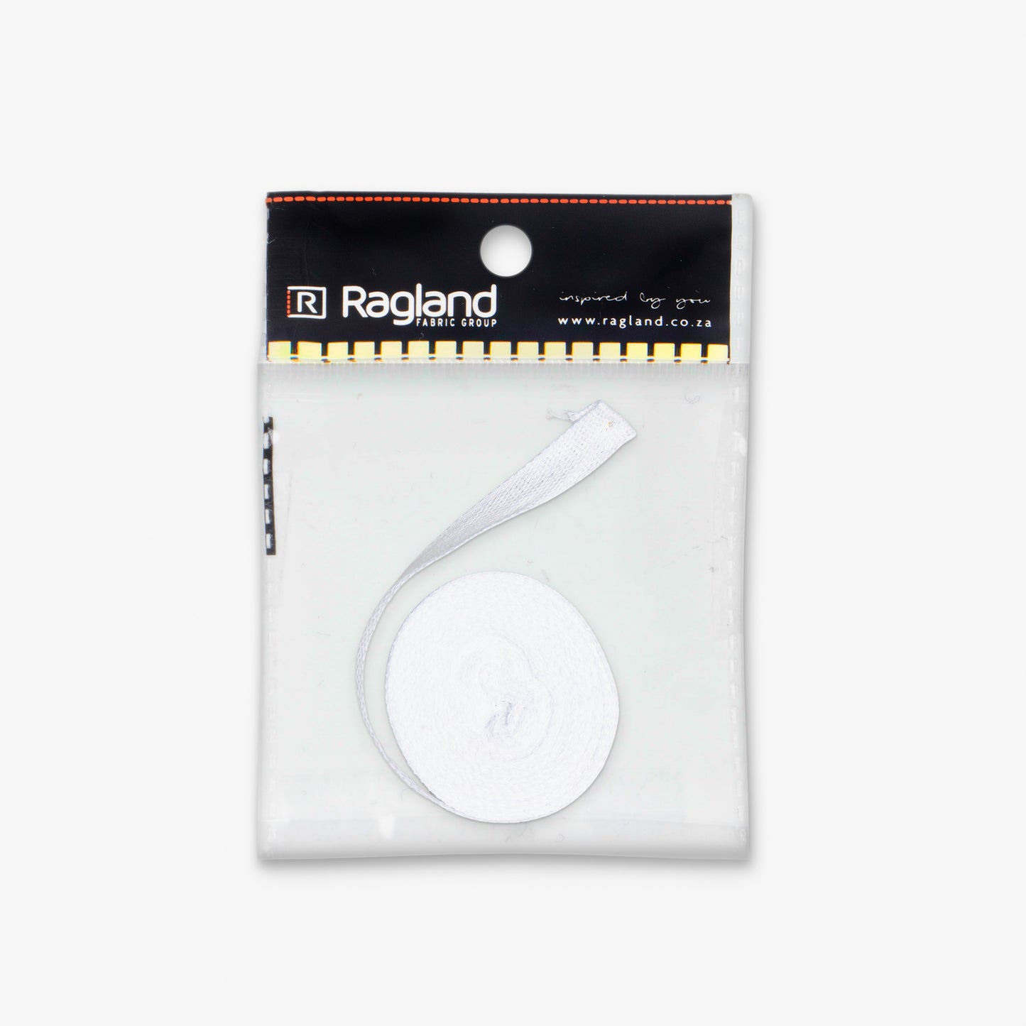 Cotton Tape - 10mm White - Ragland Fabrics