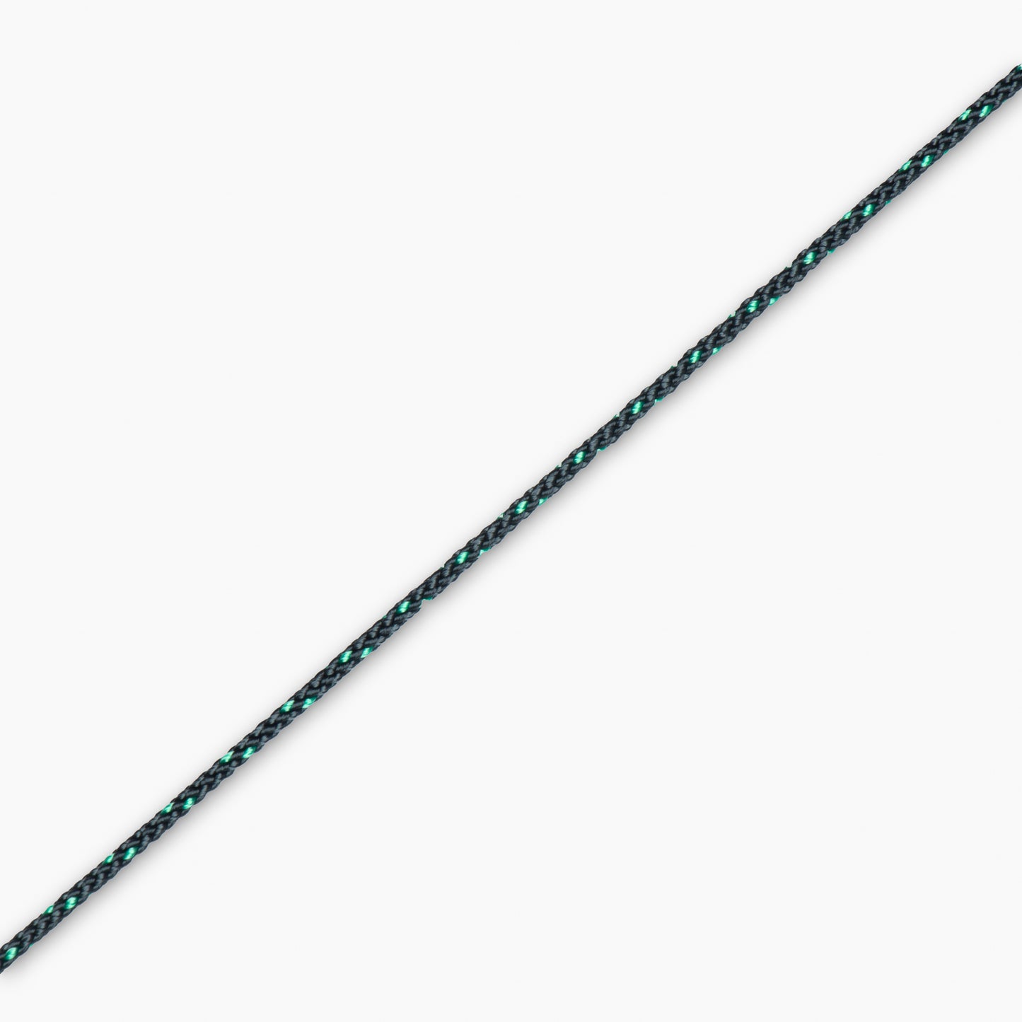 Nylon Cord 2mm Blue & Green Dots (50met) - Ragland Fabrics