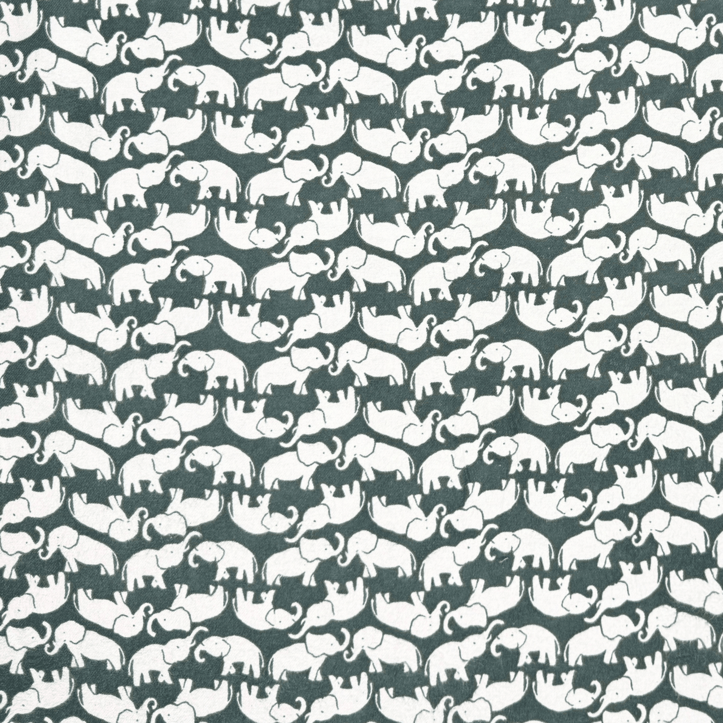 Flannel Brushed Cotton 150cm | Pattern Elephant 13 - Ragland Fabrics