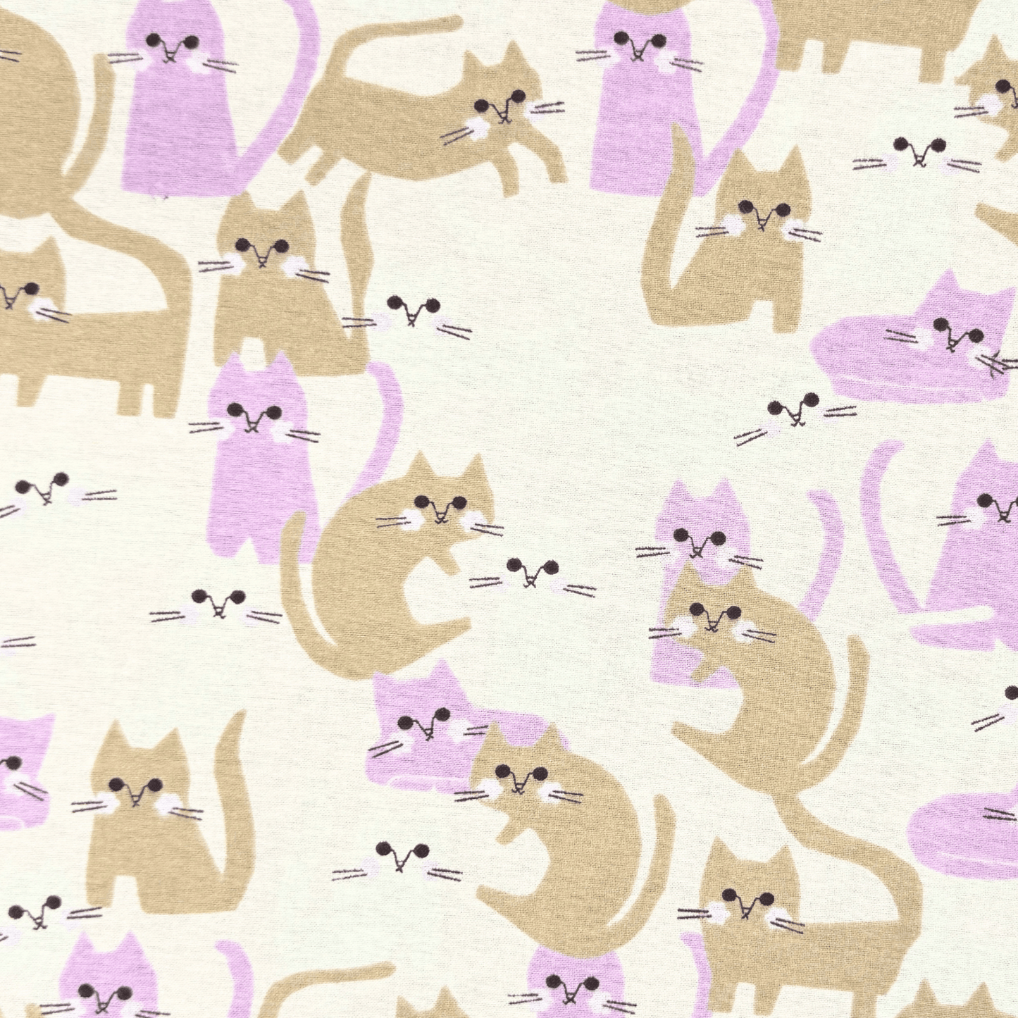 Flannel Brushed Cotton 150cm | Cutie Kitties 12 - Ragland Fabrics