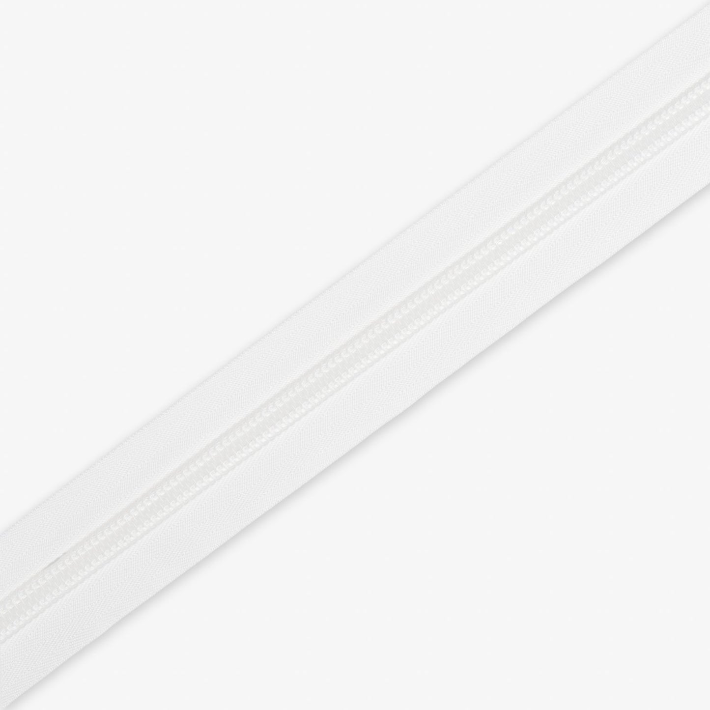 Zip Chain Type 10 White 101 - Ragland Fabrics