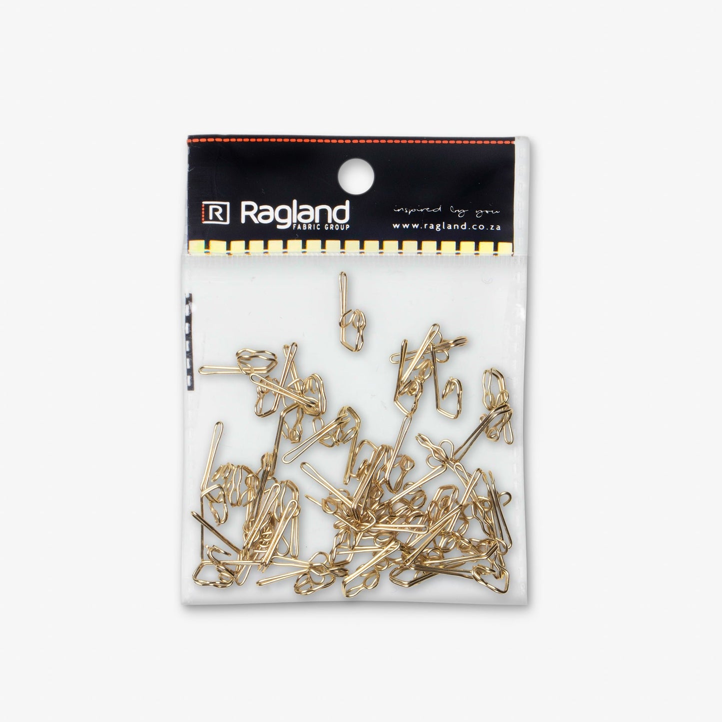 Hooks R7 Brass (Pack of 50) - Ragland Fabrics