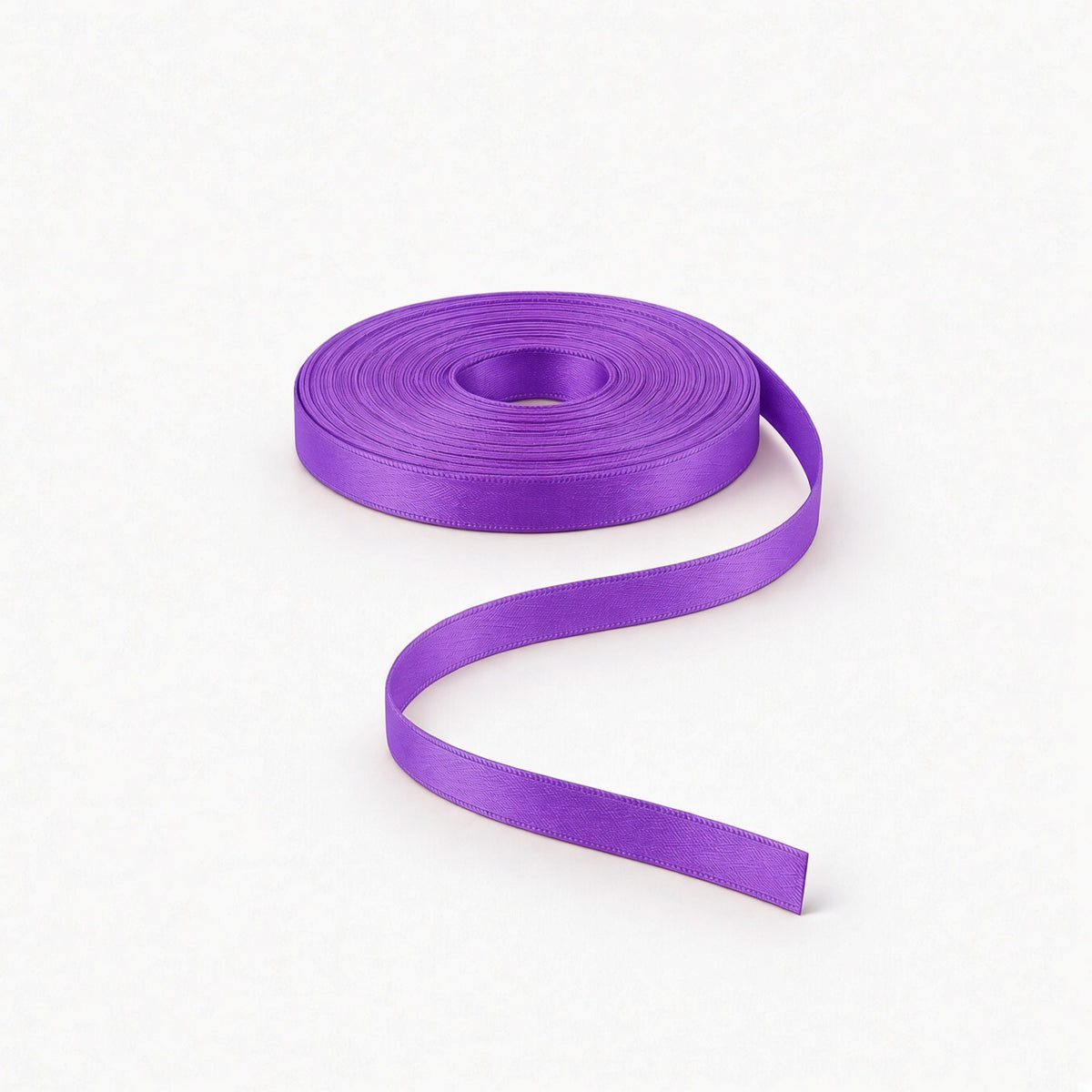 Satin Ribbon 6mm Purple #19