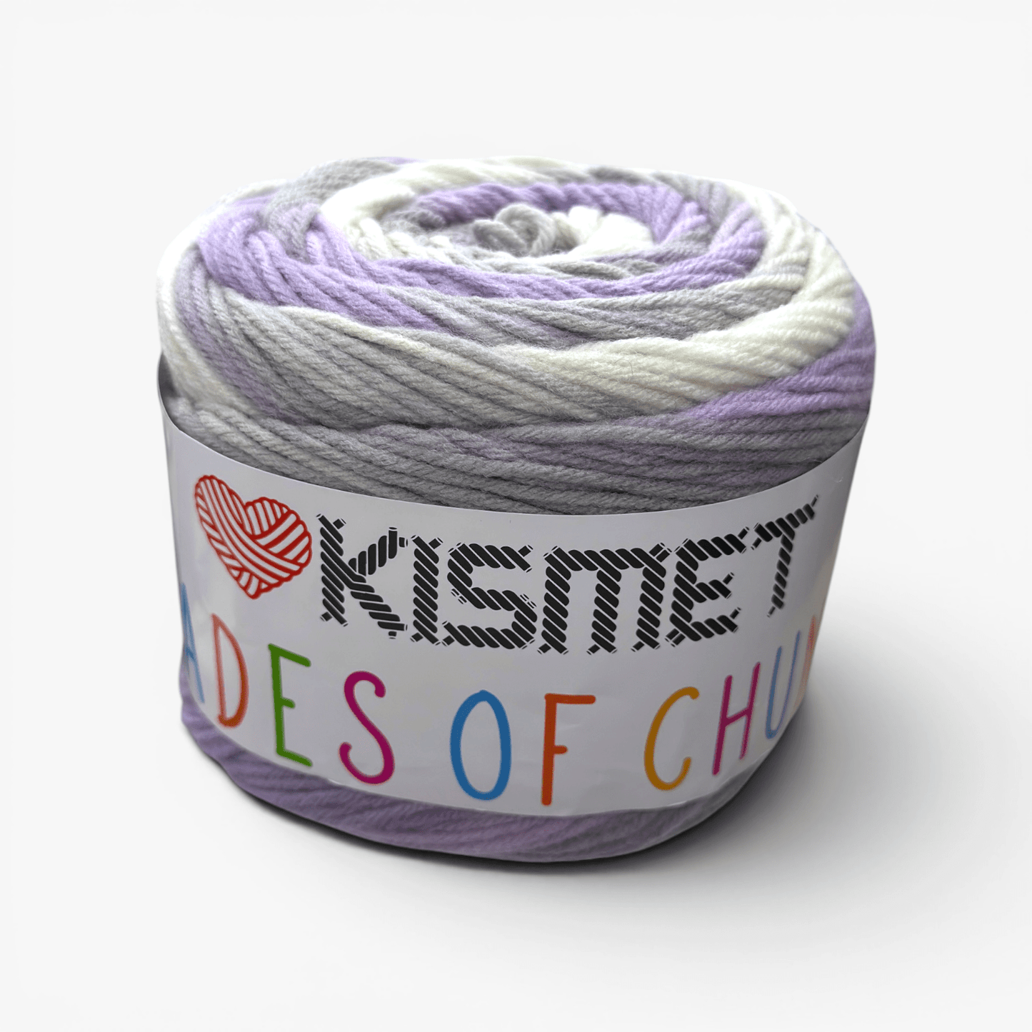 Wool 'Shades of Chunky' Lilac Pastel 314 - Ragland Fabrics