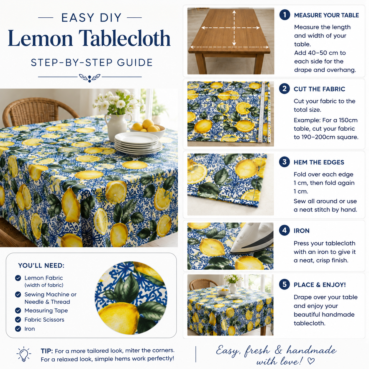 Last Of The Bests | 2m x 1.4m Lemons