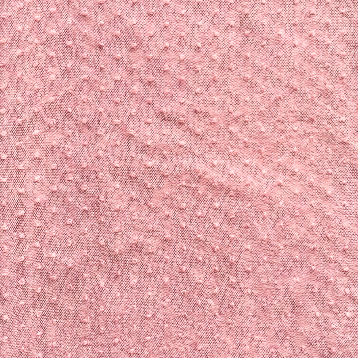 Lace Fabric Pink Dots - Discontinued