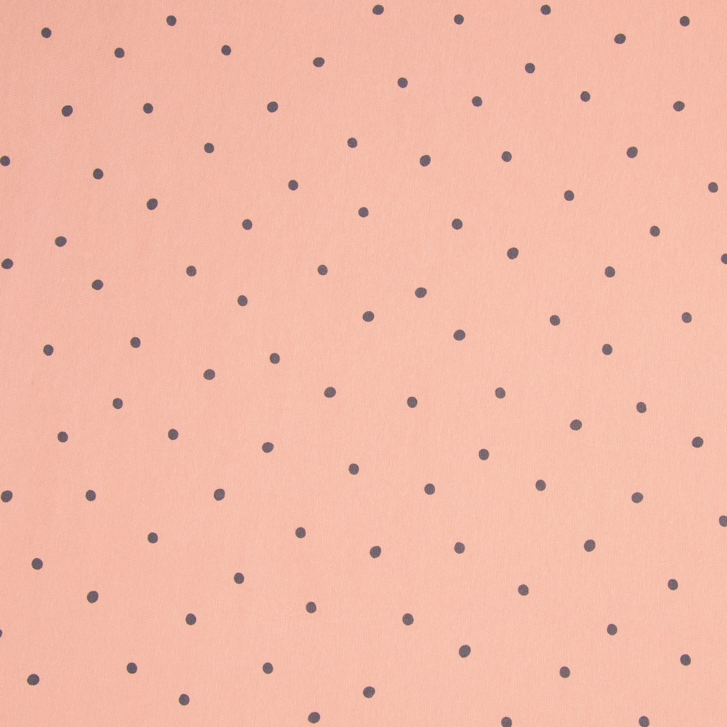 Ribbed Cotton Lycra Knit Grey/Peach Spotted - Ragland Fabrics