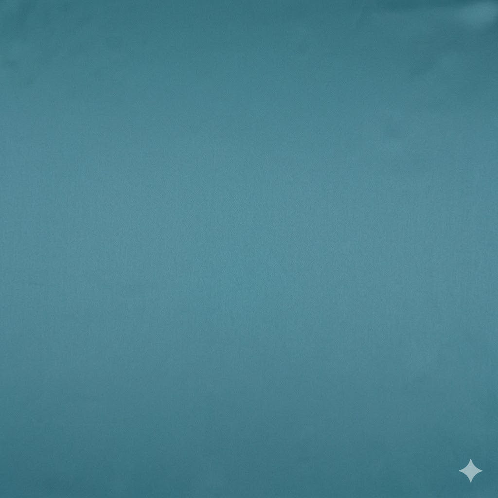 Milano Stretch Satin Teal 47 - Ragland Fabrics