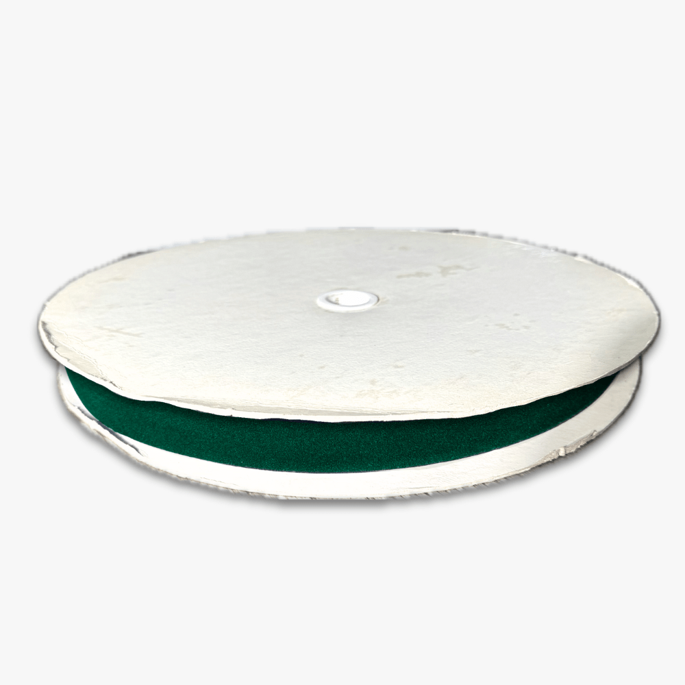 Velvet Ribbon 25mm Bottle Green - Ragland Fabrics
