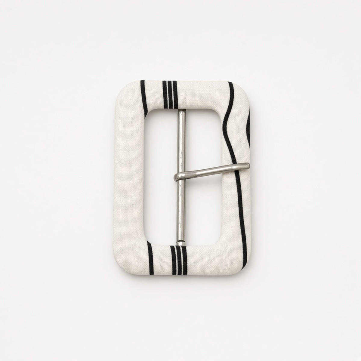 Fabric-Covered Buckle B&W 70mm - Discontinued