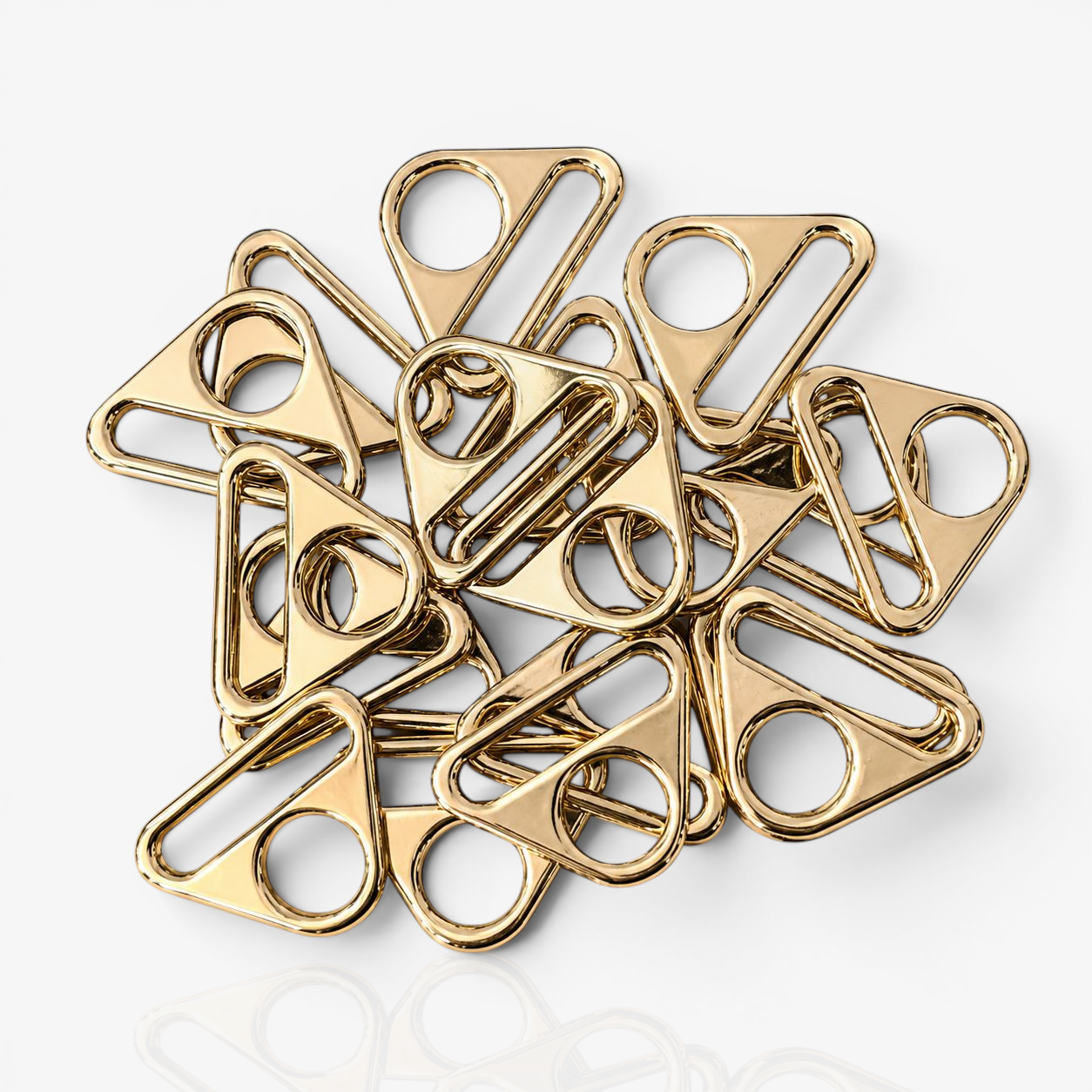 Triangle Adjusters Metal 25mm - Gold