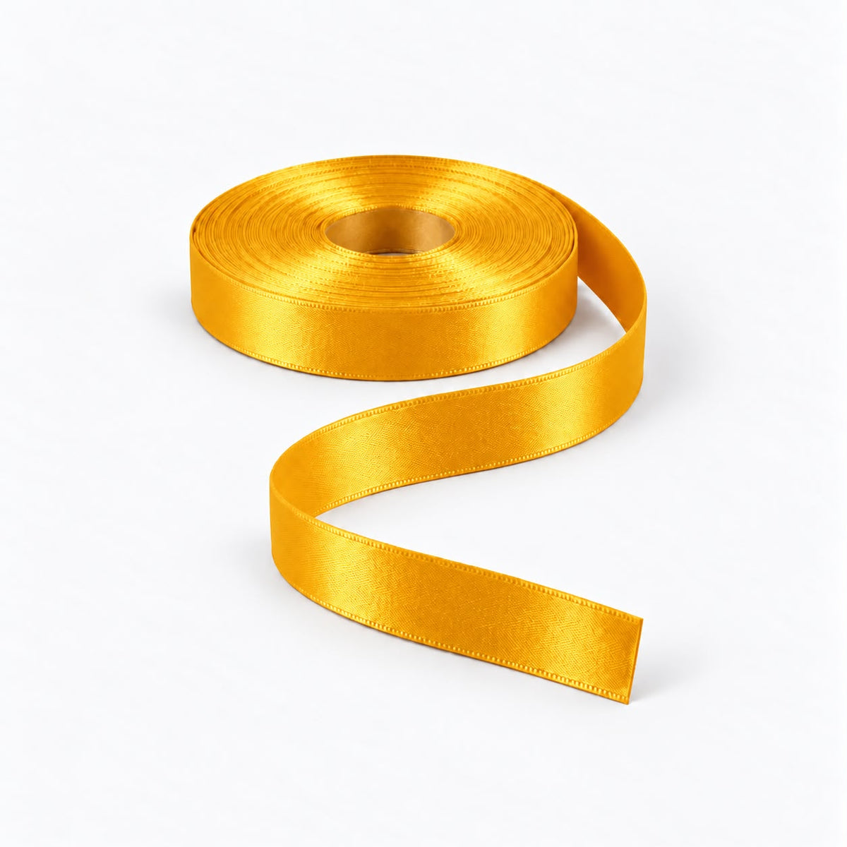 Satin Ribbon 15mm Golden Yellow - TBD