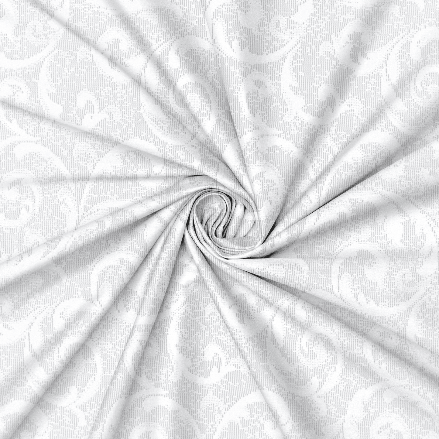 Lace Curtaining Pasha White 008005 - Ragland Fabrics
