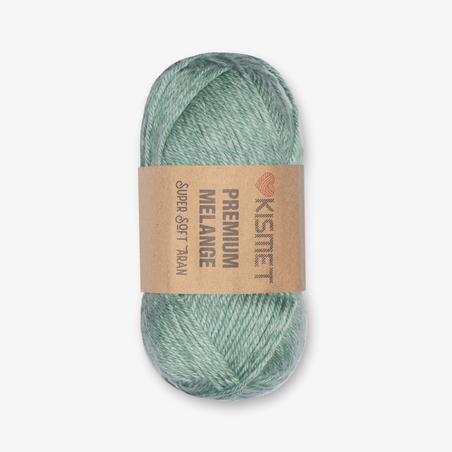 Premium Melange Aran Duck Egg 305 - Ragland Fabrics