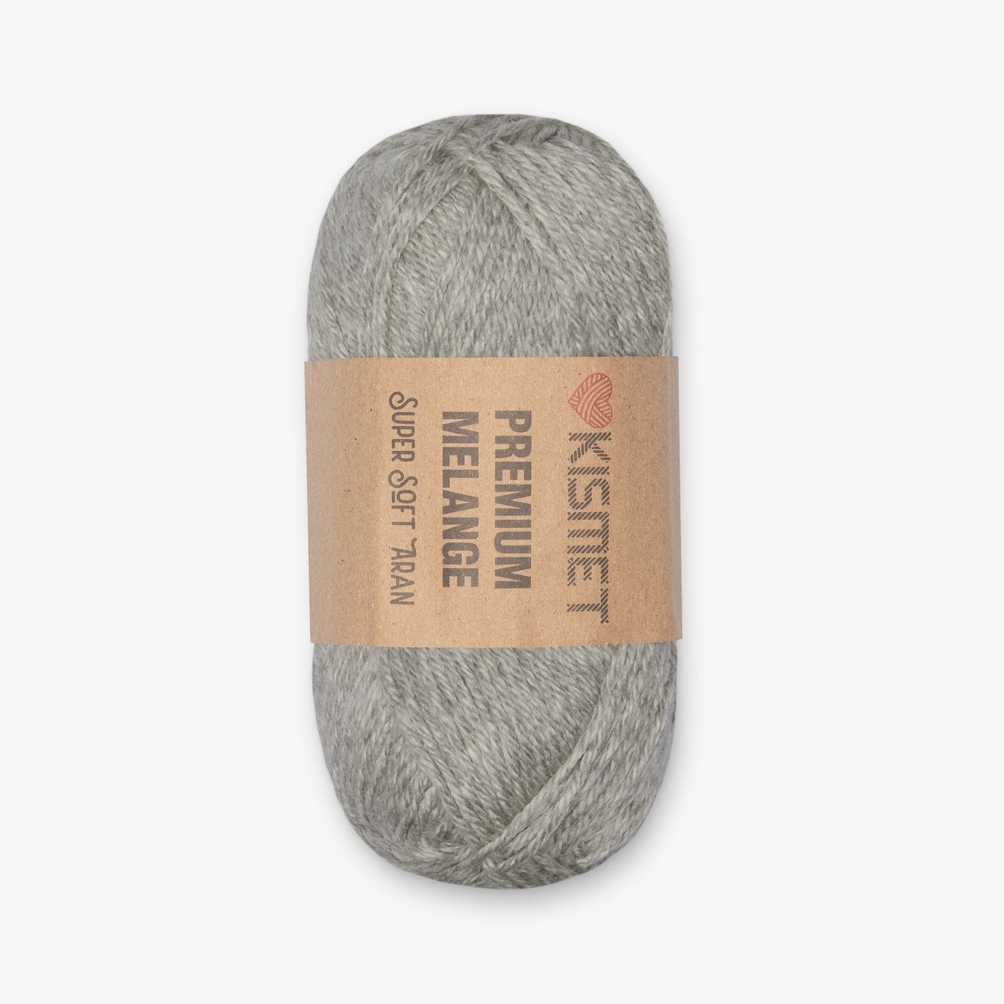 Premium Melange Aran Silverside 304 - Ragland Fabrics