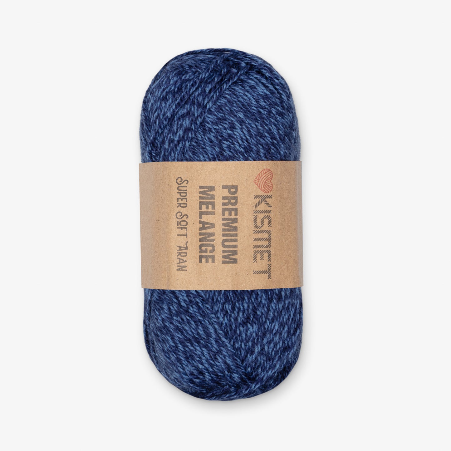 Premium Melange Aran Ultramarine 301 - Ragland Fabrics