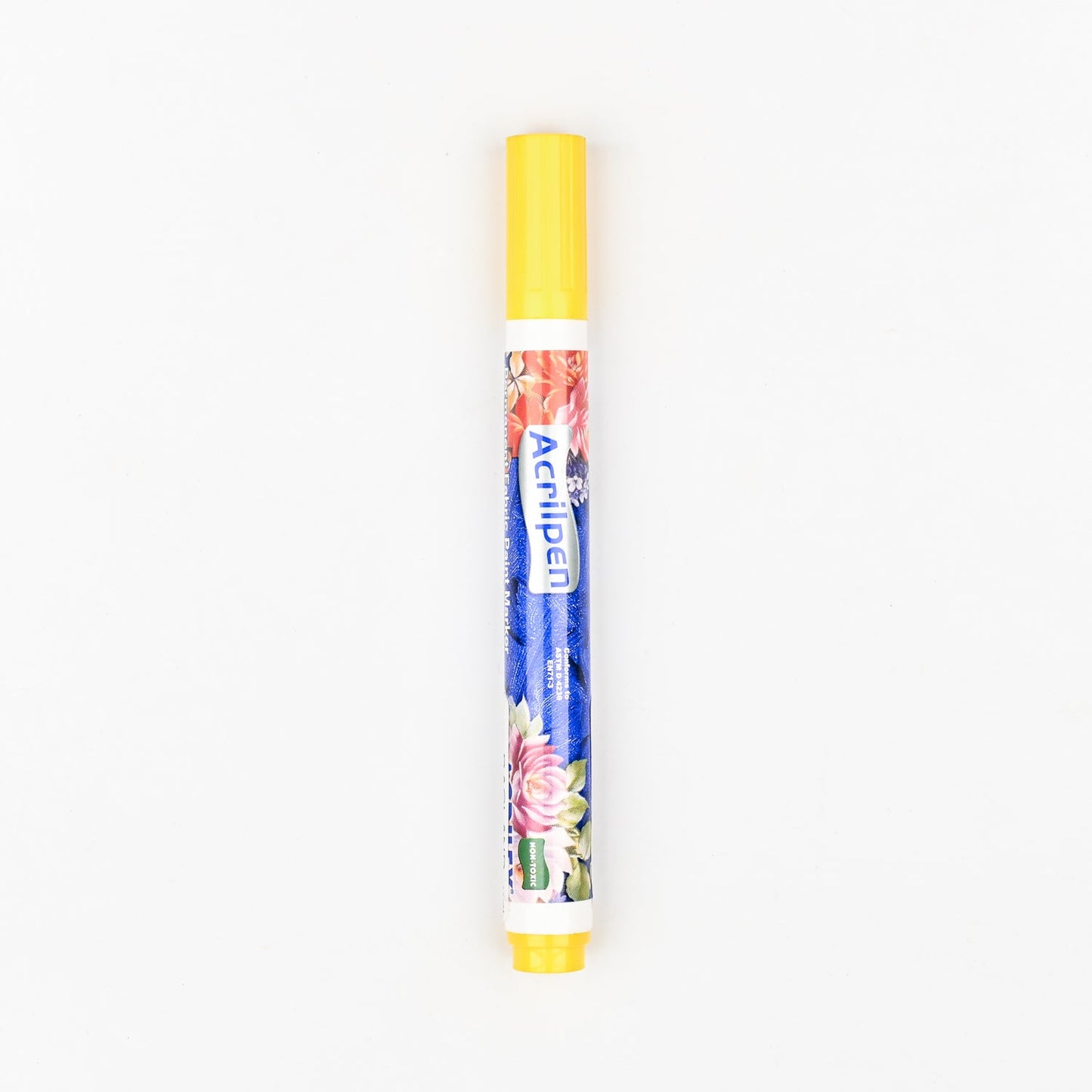 Acrilex Acrilpen Fabric Marker Yellow - Ragland Fabrics