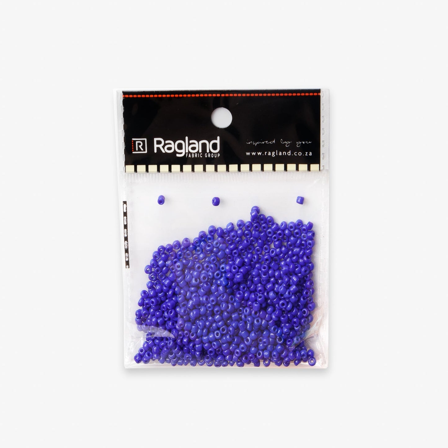 African Beads Size 6 20g Royal Blue - Ragland Fabrics