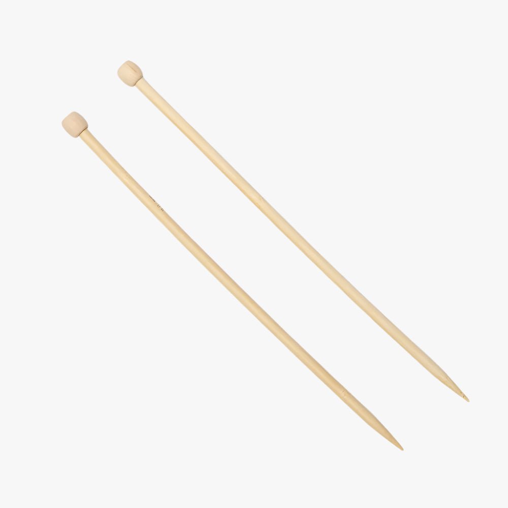 Bamboo Knitting Needles 9.00mm TO BE DISC - Ragland Fabrics