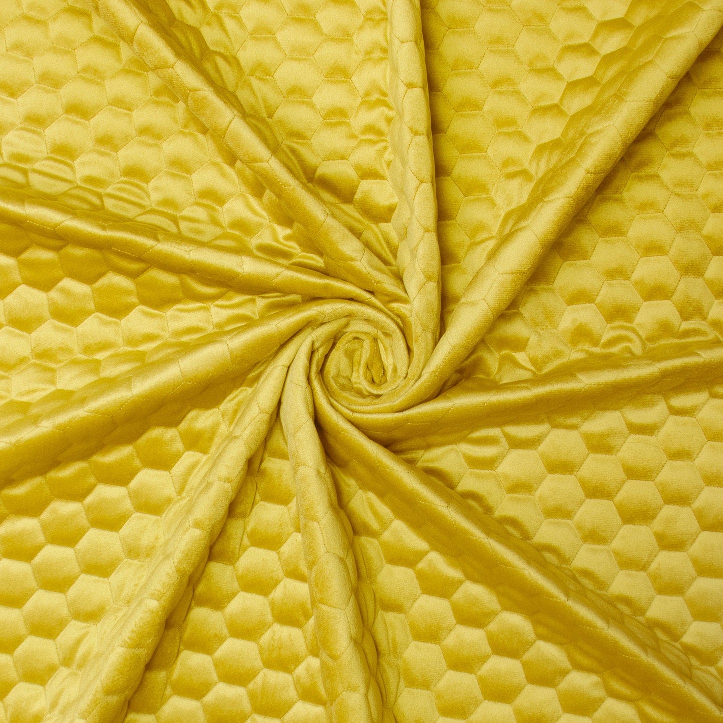 Bellahex Quilted Velvet 140cm Honey - Ragland Fabrics