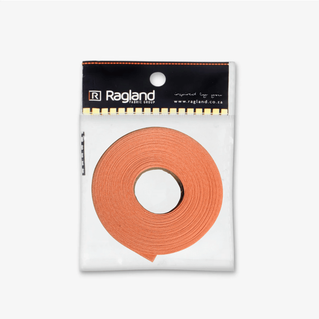 Bias Binding 14mm (20m Rolls) | Peach - Ragland Fabrics