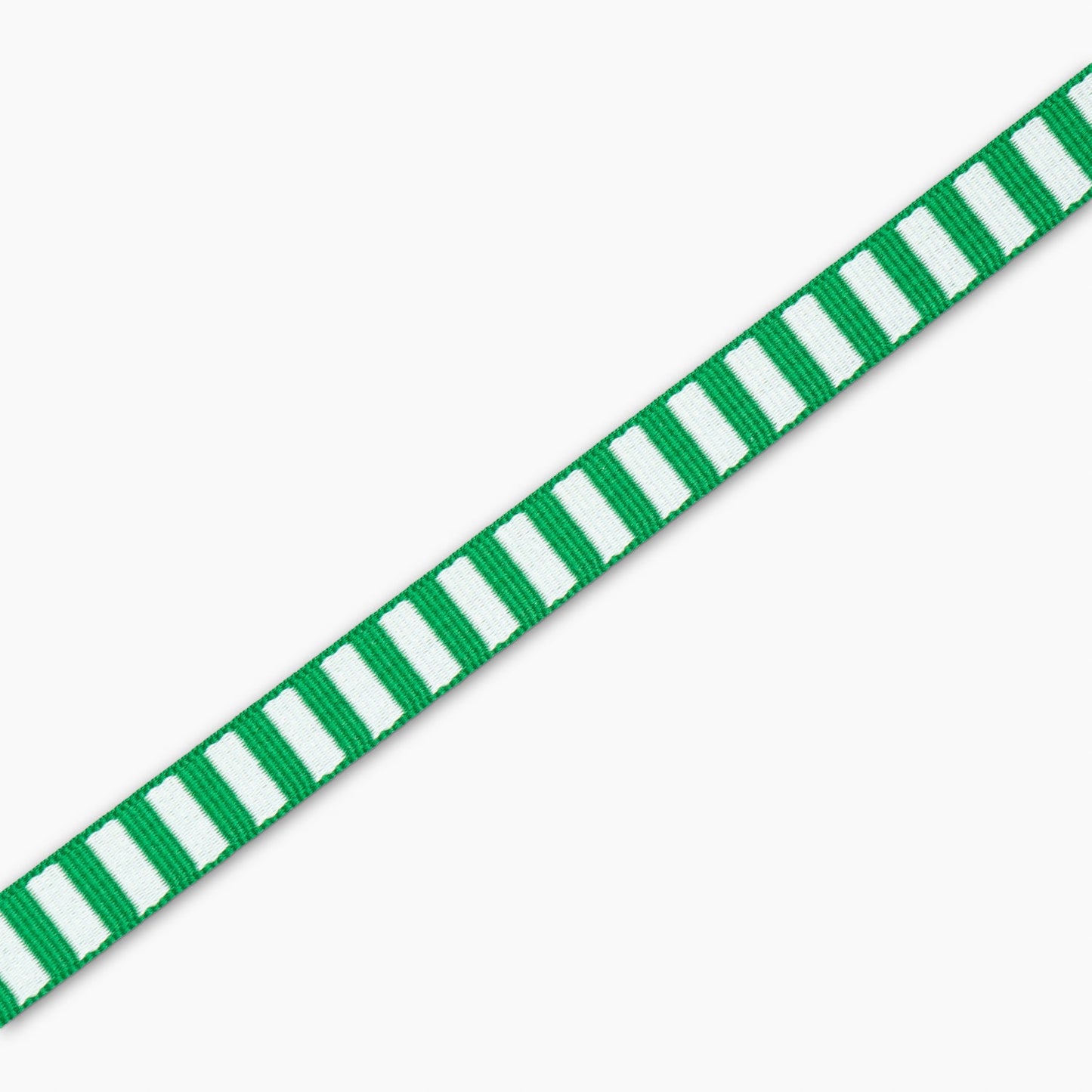 Blazer Braid - Emerald/White - Ragland Fabrics