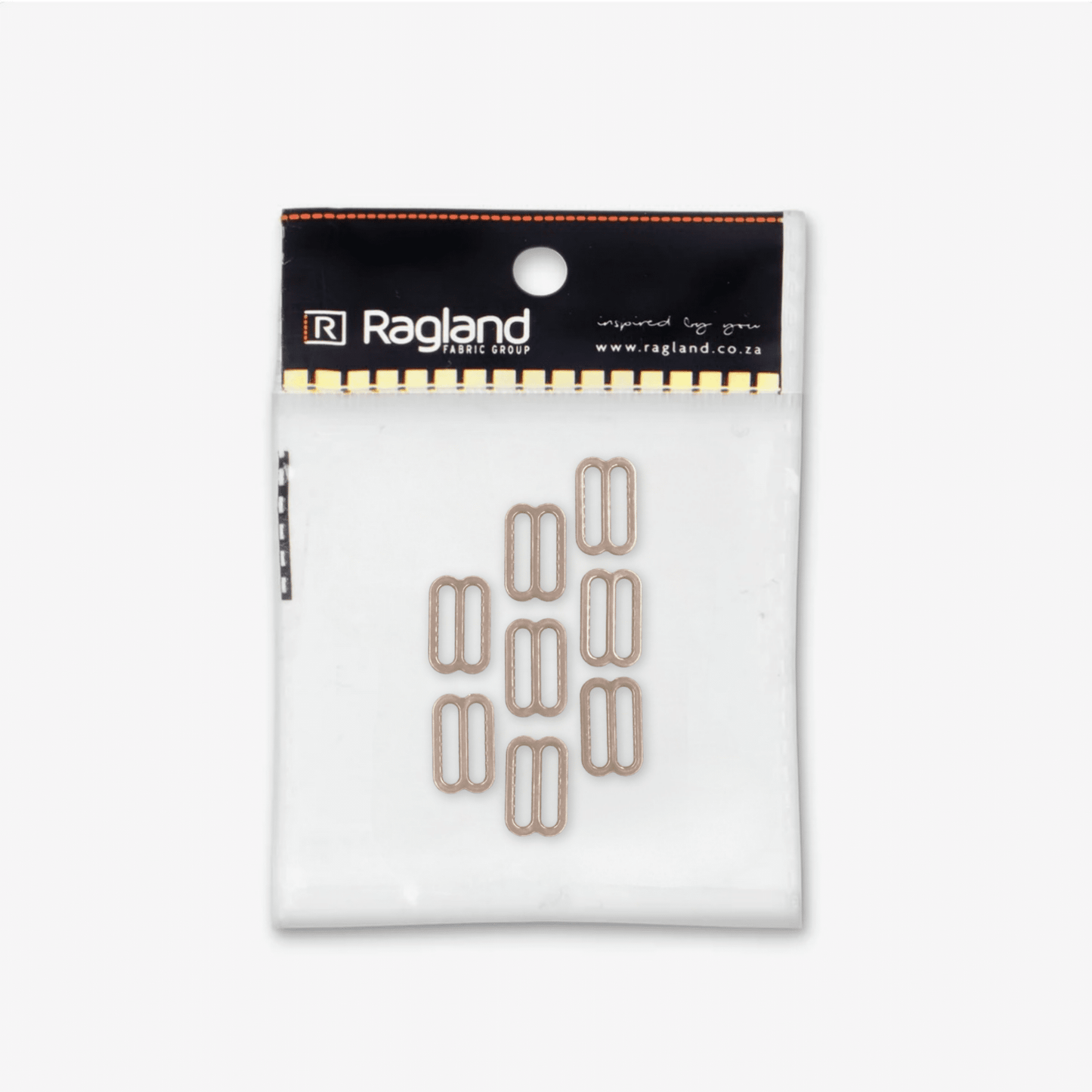 Bra Strap Adjuster - 15mm | Stone - Ragland Fabrics