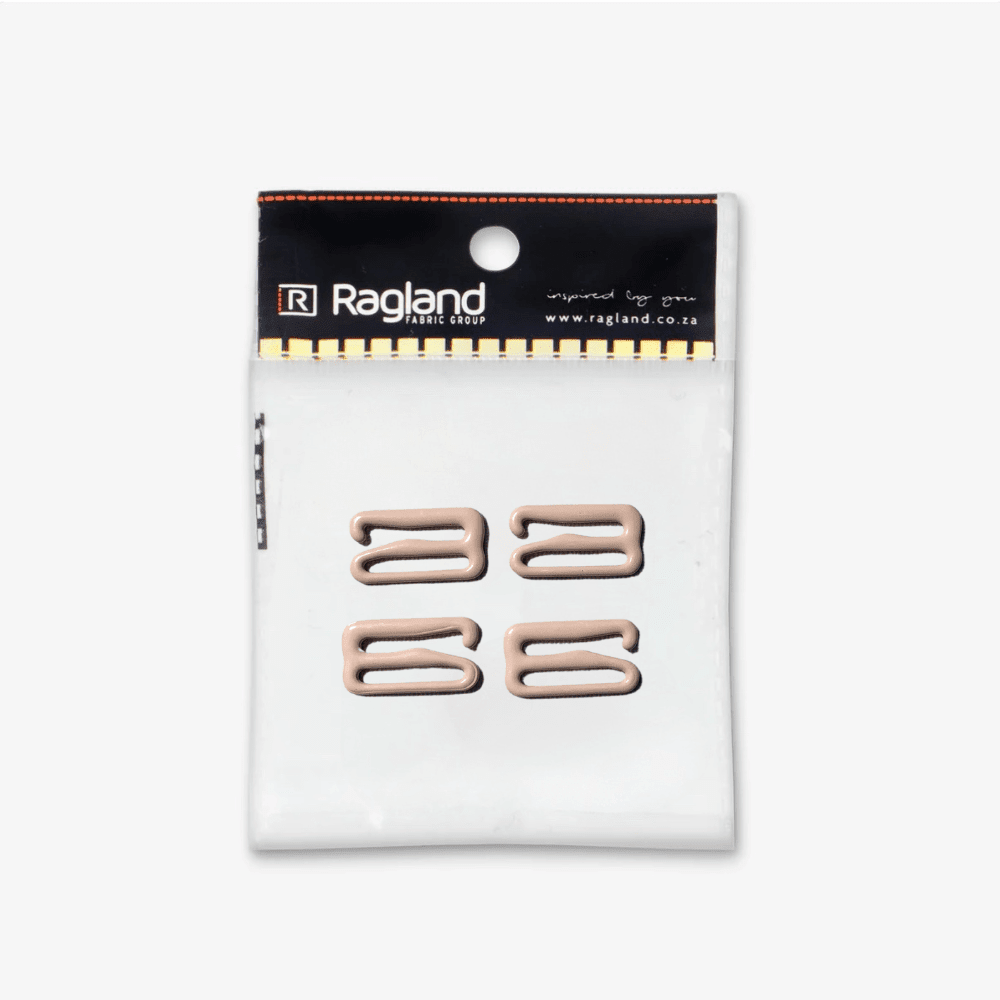 Bra Strap Buckles - 15mm | Cream - Ragland Fabrics
