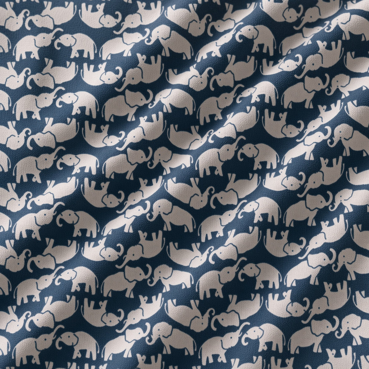 Flannel Brushed Cotton 150cm | Pattern Elephant #13