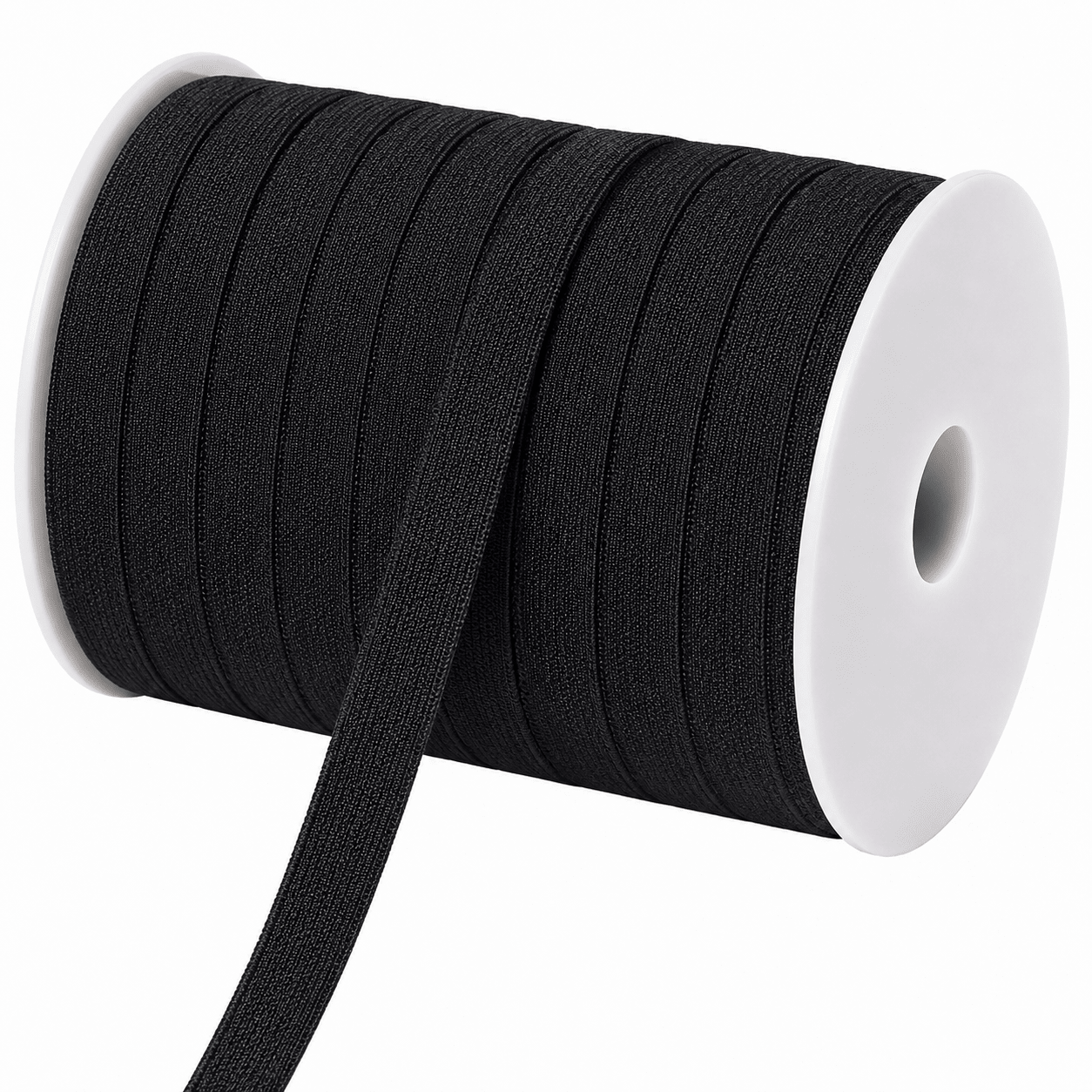 Bra Elastic 15mm Black Sheen - Discontinued - Ragland Fabrics