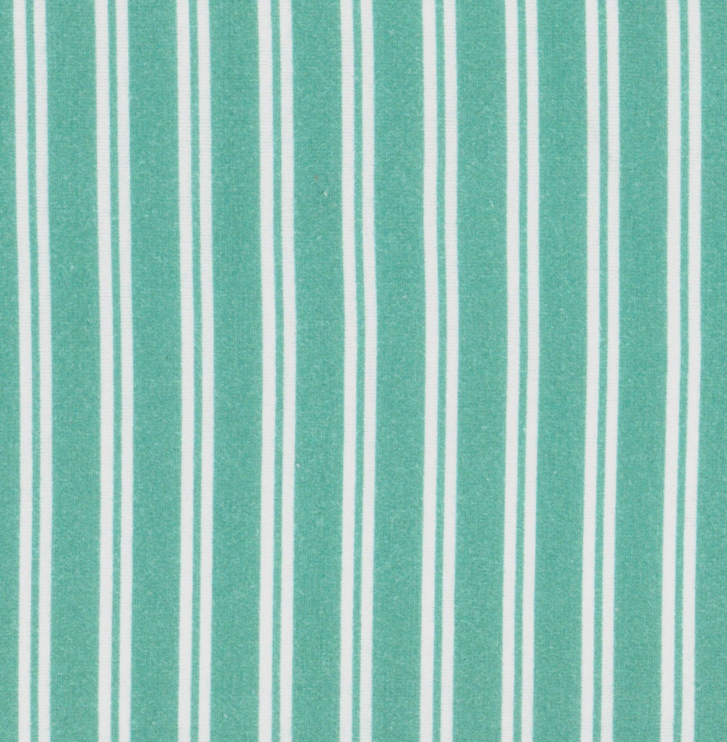 Cotton Lycra Printed Aqua Stripe - Ragland Fabrics