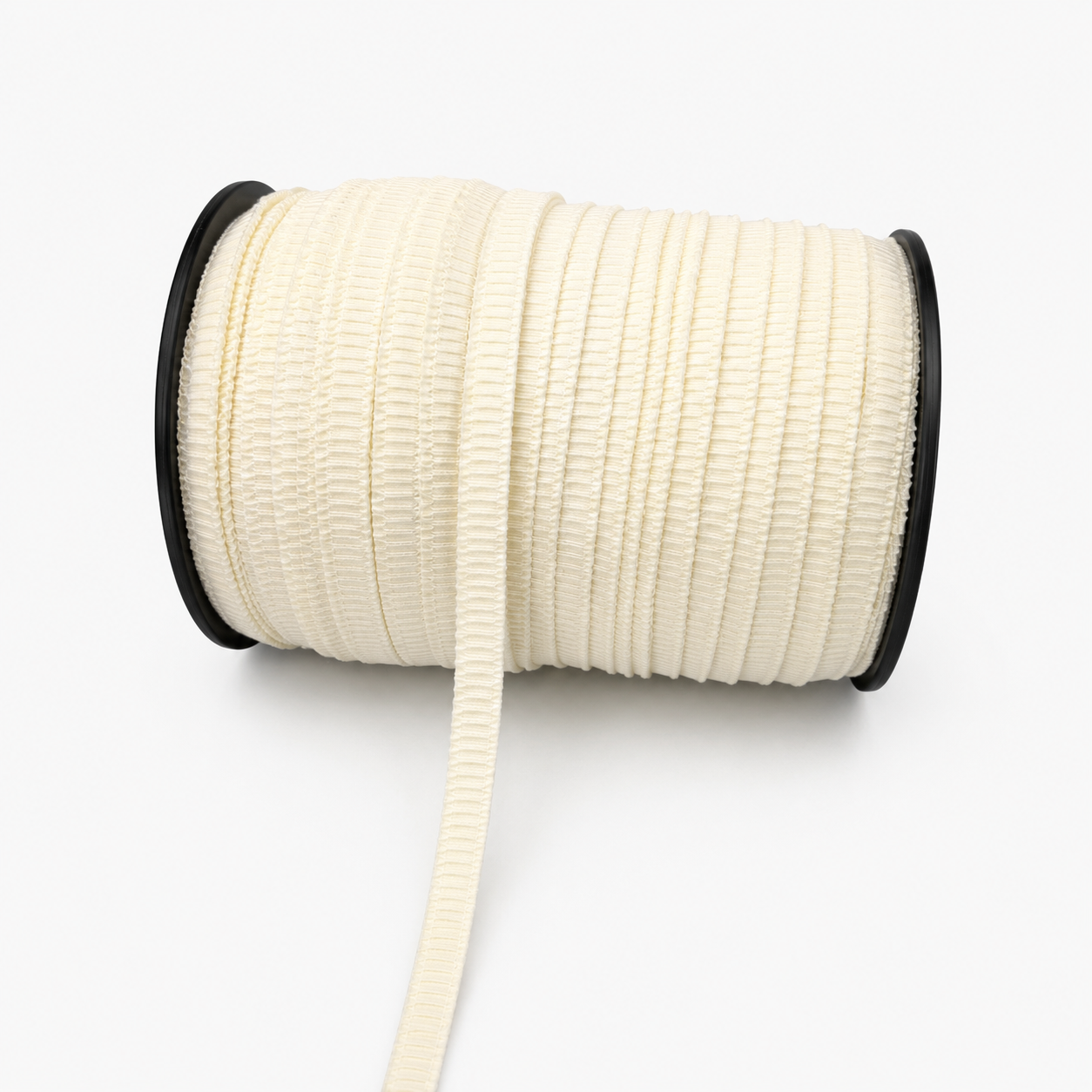 Bra Elastic 10mm Cream Crimped - Discontinued