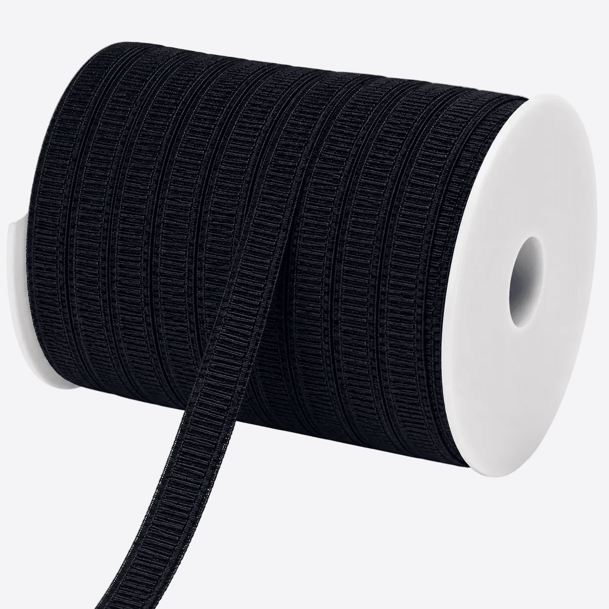 Bra Elastic 15mm Black Crimped - Discontinued - Ragland Fabrics