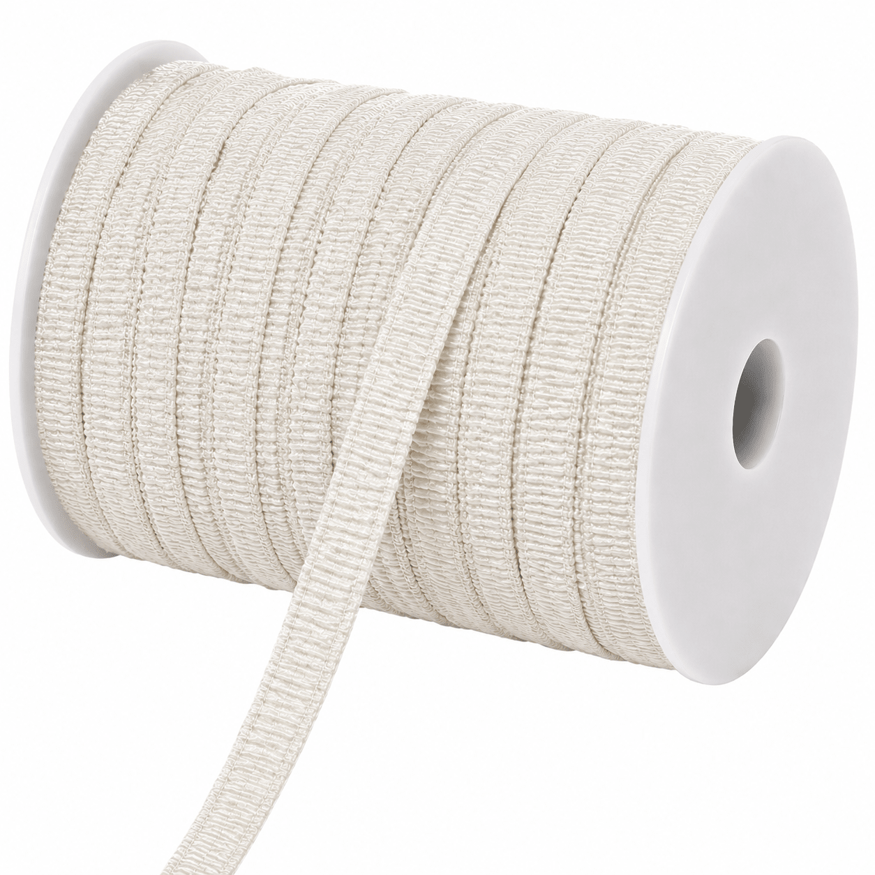 Bra Elastic 10mm Off White Crimped - Discontinued - Ragland Fabrics