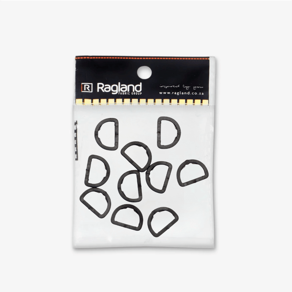 D - Ring 25mm Plastic - Ragland Fabrics