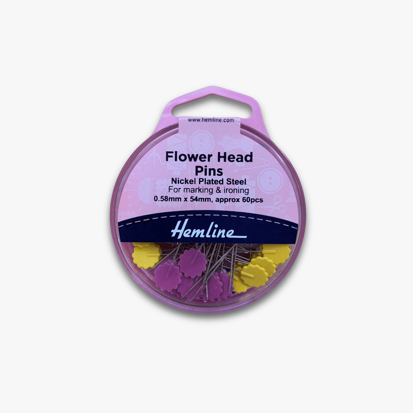 Flower Headed Pins - Ragland Fabrics