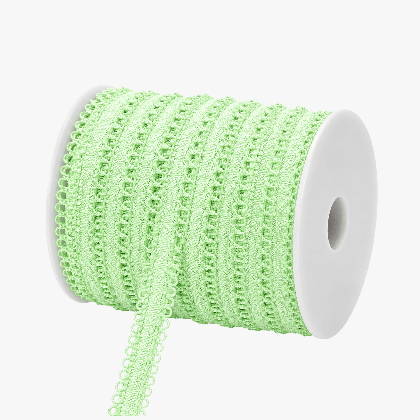 Bra Elastic 12mm Textured Loop Mint - Discontinued - Ragland Fabrics