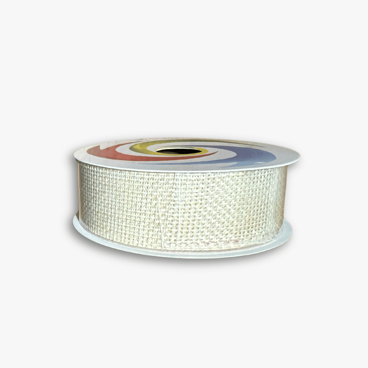 Hessian Ribbon 25mm | Cream - Ragland Fabrics