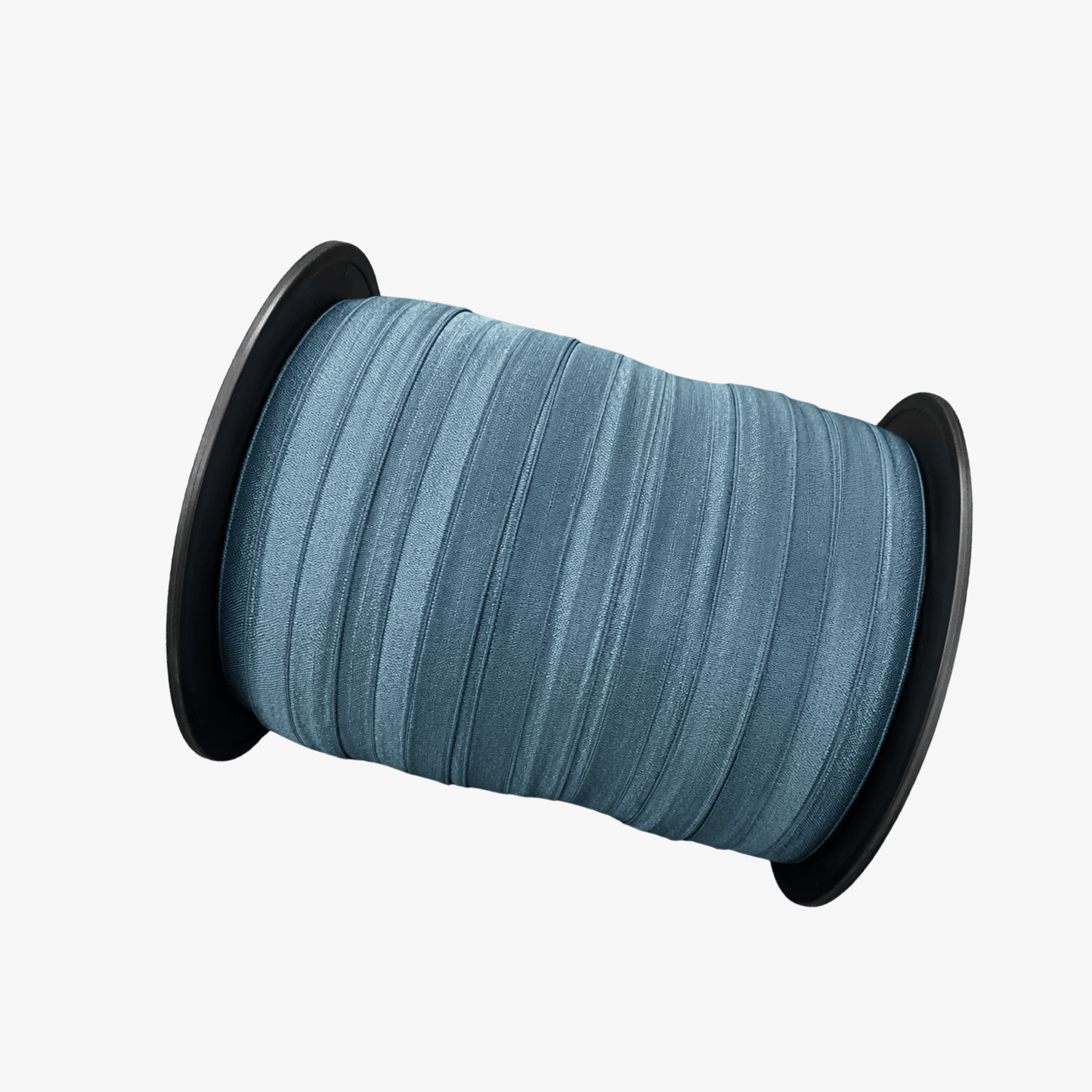 Elastic Fold Over | Lip Elastic 20mm | Sea Blue Sheen - Ragland Fabrics